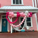 Pastel Pink Quick Link Balloons, 60PCS 10 Inch Baby Pink Linking Balloons for Making Balloon Wall Heart Arch, Tails Balloon for Girls Wedding Birthday Baby Shower Valentine's Party Decorations by CozyNest Decor