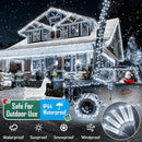 Heceltt 1140 LED 449 FT String Lights Outdoor, 8 Modes White Christmas Lights Plug in, IP44 Waterproof Led String Lights with Timer and Memory for Xmas Tree Yard Party Garden Decorations by GreenHaven Gardens