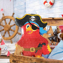 Wernnsai Pirate Piñata - Pirate Parrot Piñata with Blindfold and Bat for Boys' Birthday Party Adventure Theme Decorations by TinyTreasures Baby Boutique