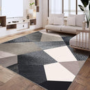 HOMFINE Washable Modern Area Rug - Geometric Style 10x14 Rugs for Living Room, Bedroom, Machine Washable Rug Soft Non Slip Non Shedding Area Rug - Green, 10'x14' by TinyTreasures Baby Boutique