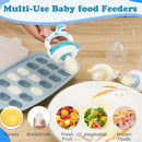 Baby Breastmilk Popsicle Molds & Baby Fruit Feeder-WAJIAYON Silicone Food Freezer Tray Storage Containers,Infant Food Pacifier Feeder and Teether for Babies Easter Bunny Gifts for Boys and Girls by TinyTreasures Baby Boutique
