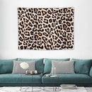 HZOHNAGO Leopard Print Tapestry Rustic Brown Leopard Wild Animal Printed Wall Tapestry Painting Wall Hanging for Bedroom Living Room Dorm 40" W x 30" H by CozyNest Decor
