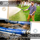 Frienda Heavy Duty Steel Wire Flexible Tubing with Fasteners PVC High Pressure Drain Hose Tube Pond Tubing Clear Wire Reinforced for Pond Bilge Pump Vacuum Suction Hose(16.4 Ft, 1 Inch Id) by GreenHaven Gardens