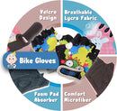 Soft-Style Kids Knee and Elbow Pads with Bike Gloves, Flexible Impact-Resistant Gear for Ages 2-11, Designed for Balance Bikes, Roller-Skating, and Skateboarding by TinyTreasures Baby Boutique