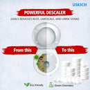 USKICH Toilet Bowl Cleaner 40 PACK, Household Automatic Toilet Bowl Cleaners with Bleach, Bathroom Toilet Tank Cleaners Tablets with Sustained-Release Technology for Deodorizing & Descaling by CozyNest Decor