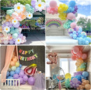 4th Birthday Decorations Girl Pastel, Slmeno 219Pcs Pastel Rainbow Balloon Arch Garland Kit, with Number 4 Balloons,Banner,Cake Toppers,12 3D Butterfly for 4 Year Old Girl Birthday Easter Party Decor by TinyTreasures Baby Boutique