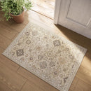 Machine Washable Boho Rugs for Entryway: Door Mat Indoor Entrance 2x3 Small Throw Rug Stain Resistant Non-Slip Low Pile Soft Carpet for Kitchen Front Door Indoor Entrance Entry Bedroom by TinyTreasures Baby Boutique