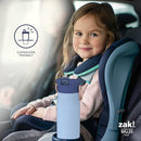 Zak Designs Barbie Harmony Water Bottle for Travel or At Home, 20oz Stainless Steel is Leak-Proof When Closed and Vacuum Insulated with Straw Lid and Carry Handle (Pink) by TinyTreasures Baby Boutique
