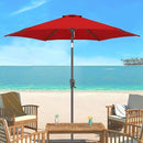 9ft Outdoor Patio Umbrella - Table Umbrella Waterprool UV Protection, Sombrillas de Patio with Push Button Tilt&Crank, Sun Umbrella for Pool, Porch, Garden, Deck, Backyard(Red) by GreenHaven Gardens