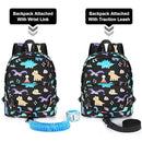 Accmor Toddler Backpack Leash, Cute Dinosaur Kids Backpack with Anti Lost Wrist Link, Mini Child Backpack Leash Baby Walking Harness for Outdoor Travel, Adorable Backpack Tether for Boys by TinyTreasures Baby Boutique