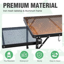 RedSwing Folding Grill Table with Sink and Double Shelf, Multifunctional Portable Grill Stand Table for Outdoor Camping Picnic BBQ, 69 x20 x31.5 Inches, Black by GreenHaven Gardens