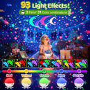 Panda Gifts,【3 Films+ 30 Sounds】Panda Night Light,【93 Effects+ Remote】Toddler Boys Toys for Boys 3-5, [3 Brightness 5-995 min Timer] Girls Toys Age 6-8, Kids Gifts for Kids Toys for Ages 5-7 by TinyTreasures Baby Boutique