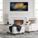 Tsomzxng Modern Canvas Wall Art Decor Print Paintings Gold Tree Of Life Landscape Painting Prints Abstract Wall Decor Picture For Bedroom Office Home Kitchen Artwork Ready To Hang 20"×40" by CozyNest Decor