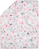 Bedtime Originals Blossom Pink Watercolor Floral 3-Piece Mini Crib Bedding Set by TinyTreasures Baby Boutique