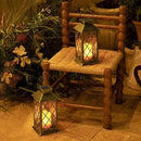 2Pack 11" Outdoor Solar Lanterns Waterproof Garden Patio Lantern Lights Flickering Candle Mission for Outside, Party, Yard, Lawn, Mothers Day Gifts Garden Gifts for Mom Women (Antique Green Bronze) by GreenHaven Gardens