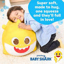 JITTERYGIT Baby Shark Official Bouncy Hopper Plush Musical Singing Toy - Inflatable Animal Ride On for Indoor & Outdoor - Birthday Gift for Kids & Toddlers (Boys & Girls) Ages 18+ Months (Yellow) by TinyTreasures Baby Boutique