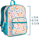 Wildkin ECO rPET Kids Backpack – Recycled, Padded, Adjustable for School & Travel – Confetti Peach by TinyTreasures Baby Boutique