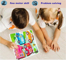 Wooden Puzzles for Toddlers 2-4 ，Vehicle & Dinosaur Toddler Puzzles Age 2-3，Toddler Toys for 2 3 Years Old Girls Boys，Montessori Learning Gifts for 2-3 by TinyTreasures Baby Boutique