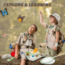 SMILESSKIDDO Kids Explorer Kit, 27 Pcs Outdoor Explorer Kit & Bug Catching Kits - Kid Nature Kits Outdoor Camping Adventure Toys for Kids 3+ Years Old by TinyTreasures Baby Boutique