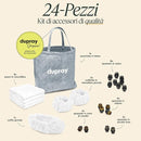 Dupray Steam Cleaning Pack Pro – 24-Piece Accessory Kit for Dupray Steam Cleaners: Versatile set includes everything needed for deep cleaning on multiple surfaces. by TinyTreasures Baby Boutique