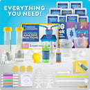 NATIONAL GEOGRAPHIC Amazing Chemistry Set - Chemistry Kit with 100+ Science Experiments Including Crystal Growing and Reactions, Science Kit for Kids, STEM Gift for Boys and Girls (Amazon Exclusive) by TinyTreasures Baby Boutique