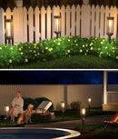 6 Pack Solar Pathway Lights Outdoor, Modern Super Brightness LED Solar Path Lights, IP65 Waterproof Garden Solar Powered Landscape Lighting for Outside Yard Garden Driveway Walkway Decor by CozyNest Decor