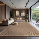CAMILSON Easy Jute Rug 9x12, Indoor Outdoor Natural Color Fiber Area Rugs for Living Room Patio and Kitchen Rug, Sisal Boho Woven Design, Easy-Cleaning, Washable Outside Carpet Alfombras (9 x 12) by CozyNest Decor