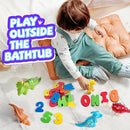 Hely Cancy Dinosaur Bath Toys Mold Free by TinyTreasures Baby Boutique