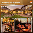 addlon 36FT LED Outdoor String Lights with 12 Edison Vintage Shatterproof Bulbs, Commercial Grade Patio Lights, IP65 Waterproof for Balcony, Backyard and Garden, Warm White by GreenHaven Gardens