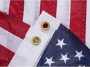 American Flag 16x24 Boat Flags Outdoor Heavy Duty Embroidered USA 1.3x2Ft Flags - Heavy Duty Banner US Nylon Sewn Stripes Indoor with 2 Brass Grommets by GreenHaven Gardens
