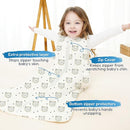 TotAha Toddler Sleep Sack 1.0 TOG for 2T-3T-4T, Premium Soft Wearable Blanket Baby Sleeping Bag with 2-way Safe Zipper for Girl Boy by TinyTreasures Baby Boutique
