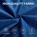 Hobestluk 6FT Bean Bag Chair Bean Bag Chairs for Adults Giant Bean Chairs with Velvet Cover, Memory Foam BeanBag Chair Fluffy BeanBag Chairs for Living Room, Bedroom- Blue (70" x 70" x 15") by CozyNest Decor