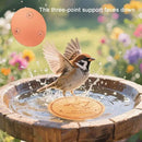 3Pack Bird Bath Copper Purification Disk | 0.6mm Reinforced 99.9% Pure Copper | Universal Fit for Outdoor Birdbaths(Birdbath Copper 3 Pack) by GreenHaven Gardens
