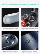 SKG Cordless Neck Massager for Pain Relief Deep Tissue Vibration Foldable Travel Massager,Portable 9D Neck Massager for Office Gifts for Men and Women by CozyNest Decor