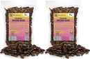 New Zealand Pinus Radiata Bark - 10 Quart - Organic Hand Mixed New Zealand Orchiata Pine Bark for Orchids - Medium Chips 9-12mm - (2 Bags of 5 Quart) by GreenHaven Gardens