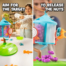 Flying Squirrels Feeder Frenzy Board Game – Kids Games, Family Games for Kids and Adults, Board Games for Family Night, Multi-Player Board Games, Aim & Release Nuts to Win, Ages 6+ by TinyTreasures Baby Boutique