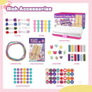 Cmiolacuna Friendship Bracelet Making Kit for Girls, 3-Layer Storage Box Arts and Crafts Bracelets Jewelry String Maker Kit Ages 8-12,Best Christmas Birthday Gift for Girls 6 7 8 9 10 11 12 Year Old by TinyTreasures Baby Boutique