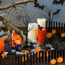 Wesiti 30 Pcs Halloween Village Accessories Set Miniature Halloween Figurines Village Trees Cat Pumpkin Tombstones Figurine Horror Miniature Accessories for Garden Decor by CozyNest Decor