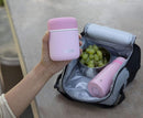 MIRA 9oz Insulated Food Jar Thermo for Hot Food & Soup, Compact Stainless Steel Vacuum Lunch Container - Pink by TinyTreasures Baby Boutique