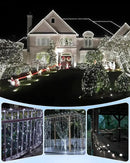 Brightown 2 Pack Solar String Lights for Outside, Each 46Ft 120 LED Solar String Lights Outdoor with 8 Modes, IP65 Waterproof Solar Lights for Patio Yard Wedding Garden Party Decorations, Cool White by GreenHaven Gardens