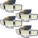Solar Motion Sensor Outdoor Lights Waterproof - 3000LM 3 Modes Security Lights Outdoor 270° Illumination IP65 LED Solar Flood Wall Light for Garden Yard Patio Pathway (4 Pack) by GreenHaven Gardens