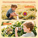 Handheld Microscope for Kids with 2" Screen, Pocket Microscope Magnifying Glass for Kids, Portable STEM Toys for Age 5 6 7 8 9 10 11 12, Photo & Video Edu Gift USB Rechargeable - White by TinyTreasures Baby Boutique