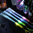 28 Pcs Sparkler Firework Sticks Glow Fiber Optic Wands, LED Flashing Sticks Light Up Toy for Adults Kids, Glow in The Dark Party Supplies Favor Bulk Magic Rave Decoration for Wedding Christmas Easter by TinyTreasures Baby Boutique