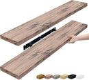 Sorbus Floating Shelves for Wall - 35 Inch Long Bathroom Shelves, Wall Decor for Bedroom, Kitchen, Living Room & Book Storage - Mounted Floating Shelf with Invisible Brackets (Mahogany, 2 Pack) by CozyNest Decor