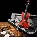 Eastar Violin 4/4 Full Size for Adults, Violin Set for Beginners with Hard Case, Rosin, Shoulder Rest, Bow, and Extra Strings (Imprinted Finger Guide on Fingerboard), EVA-2 by TinyTreasures Baby Boutique