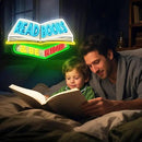 SELICOR Read Books & Be Kind Neon Signs for Wall Decor-Teacher Appreciation Gift,Adjustable LED Book Neon Light Up Sign for Reading Room Study Room Classroom Bookstore Library Museum Cafe Bedroom by CozyNest Decor