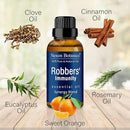 Robbers' Immunity Essential Oil Blend 30 ml - Immune Boost Aromatherapy for Diffusers - Natural Shield Against Impurities - Nexon Botanics by CozyNest Decor