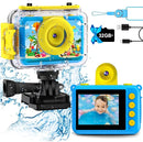 GKTZ Kids Camera - Waterproof Underwater Camera for Kids, Christmas Birthday Gifts for Boys Age 3-12, 1080P HD Children Digital Action Camera, Pool Toys for Kids Age 4-12 by TinyTreasures Baby Boutique