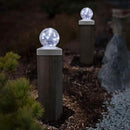 Solar Post Cap Lights Deck Fence 4x4 Outdoor Lighting for Garden, Patio (Cool White, 2 Pack) by GreenHaven Gardens