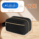 Damero Breastmilk Cooler Bag with 4 Ice Packs -Breastmilk Cooler Travel Bag Organizer with Detachable Buckle Handle for Daycare and Breastfeeding Mom,Black by TinyTreasures Baby Boutique